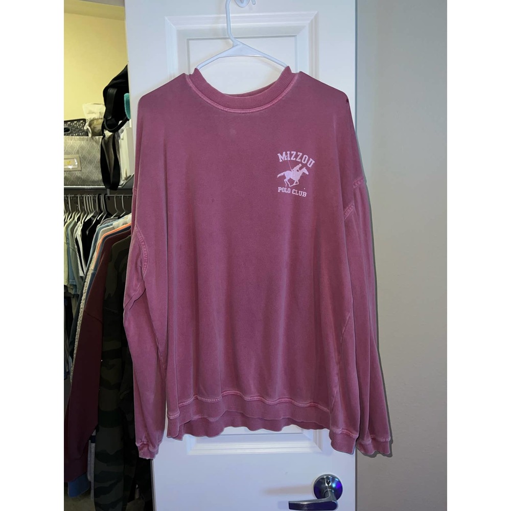 Vintage Mizzou Polo Club Crewneck